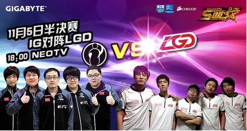 技嘉SWL职业联赛11月5日、7日半决赛一触即发！ 