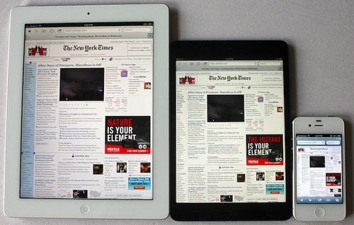 传苹果明年3月发布iPad 5 设计更轻薄