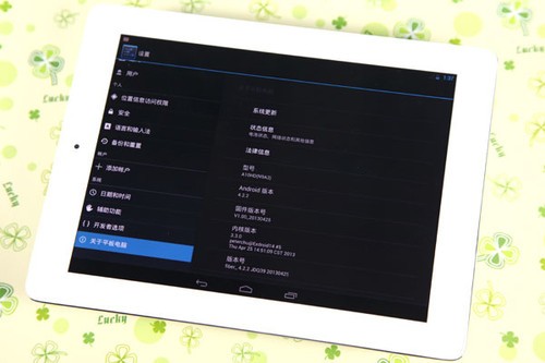 更炫酷体验,台电A10HD四核首发Android 4.2.2 