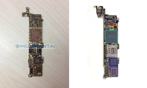 螺丝位重新设计 疑似iPhone 5S主板曝光