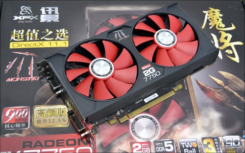 支持4K高清输出!讯景HD7750魔将2G双风扇热销