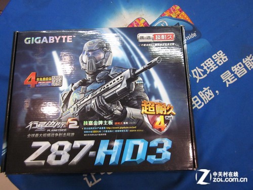技嘉Z87搭配i7+8G内存套装仅售3399元