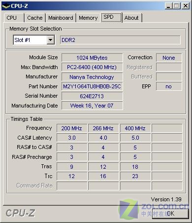 ��������ԭ�� ��оDDR2-800/1GB����ͼƬ����,ͼ7-ZOL�йش����ߵ�7��