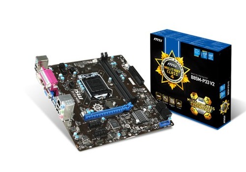 479元新品到货! 全固军规微星B85M-P33 V2主