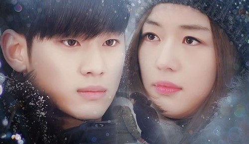 金秀贤与金智贤(图片来自来自星星的你)
