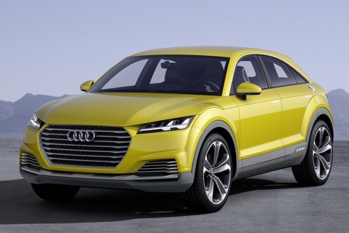 奥迪最新混合动力概念车 TT offroad