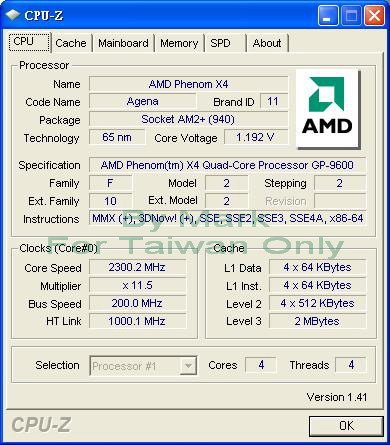 2MB�������� AMD�ĺ�Phenom 9600ȫ����ͼƬ����,ͼ2-ZOL�йش����ߵ�2��