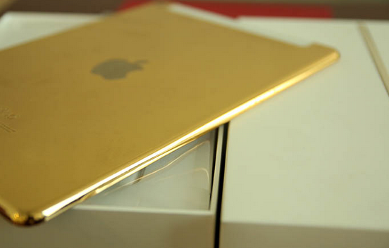 越南珠宝商玩镀金服务 让iPad Air 2更土豪_苹