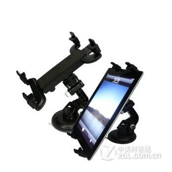 【车载导航仪支架 汽车大屏幕平板电脑支架吸