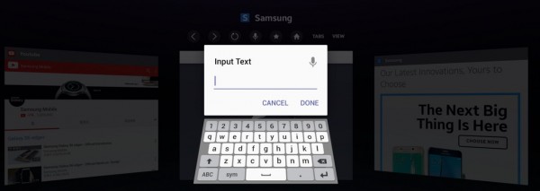 【高清图】三星推出Gear VR 浏览器 便捷获取