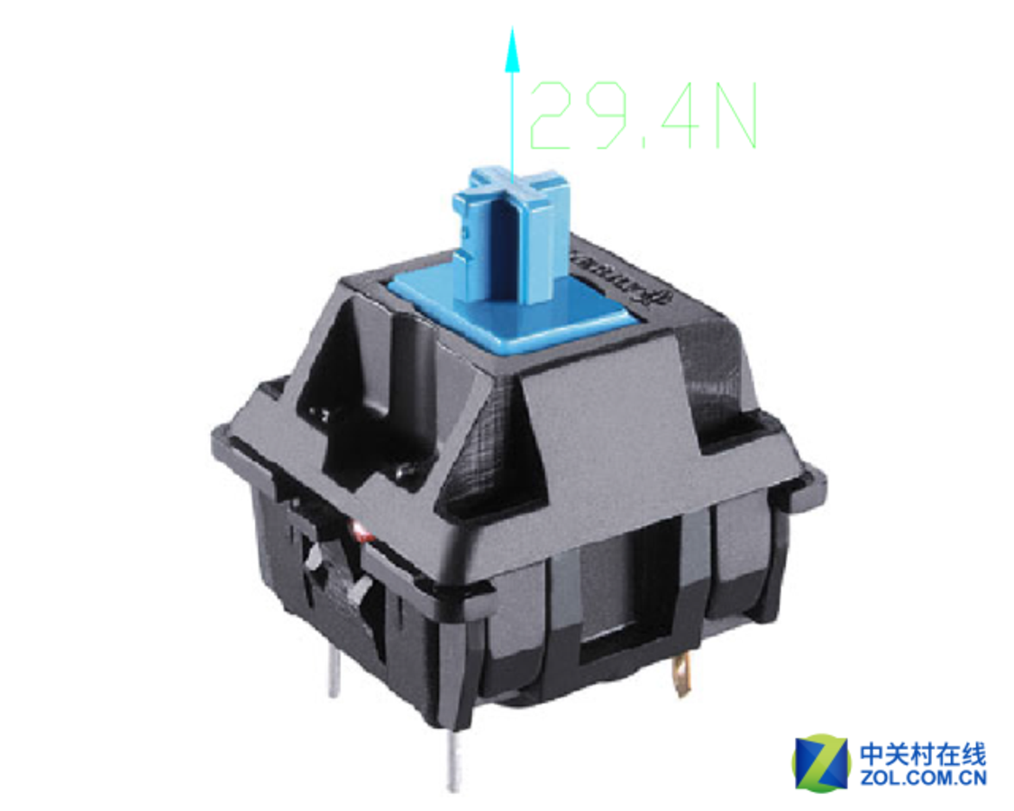 【高清图】终结乱象 ZOL类MX键盘轴体开关评