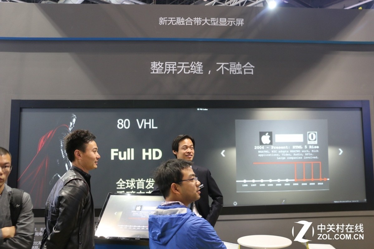 【高清图】InfoComm2016 纬而视展透明OLED
