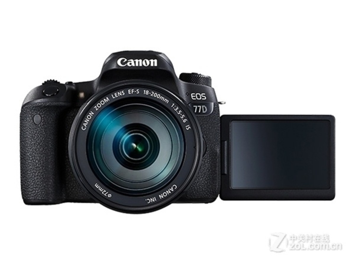 【高清图】佳能(canon)EOS 77D套机(18-200m