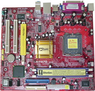 Intel 9ϵ���е�ٮٮ��  PCCHIPS M987GͼƬ����,ͼ1-ZOL�йش����ߵ�1��