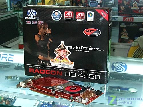 ������Sapphire��ʯHD4850 512M GDDR3��׼��ͼƬ���� ��5�� -ZOL�йش����ߵ�5��