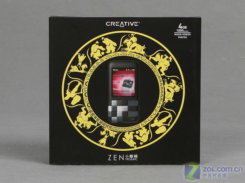 ���£�Creative��ZEN Mozaic/С���4GB����װ ��1��