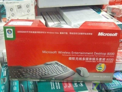΢����Microsoft��Wireless Entertainment Desktop8000ͼƬ���� ��8�� -ZOL�йش����ߵ�8��