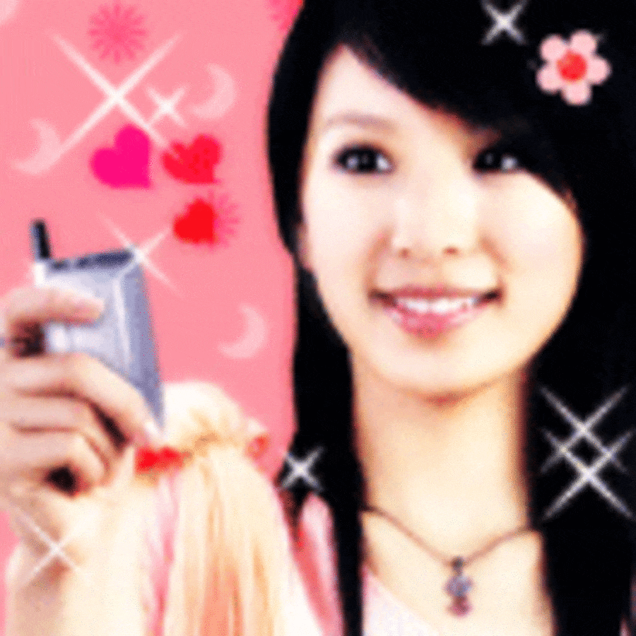 【高清图】 明星美女qq表情图3