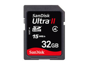 [�����Ǻ����롿����SanDisk Ultra II 100X SDHC��15MB/S��32GB��