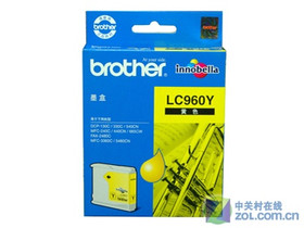 �ֵ�(brother) LC960Y ��ɫī�� (����DCP-330C 540CN 240C)���򼴵�10Ԫ��ȯ ԭװ��Ʒ���Ͼ��ǰ칫��