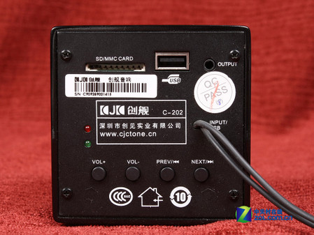 U盘\/SD直读笔记本音箱 创舰C-202评测