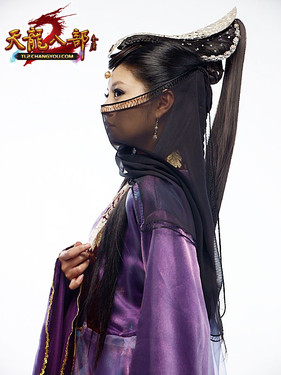 天龙八部2公布代言照蒙面女身份成谜-中关村在