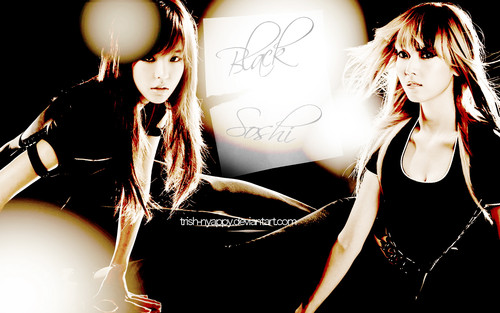 甜美转型超酷! <em>少女时代黑色</em>造型<em>壁纸</em>_液晶显