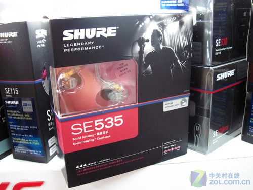 天价3650元 舒尔顶级SE535入耳塞到货 
