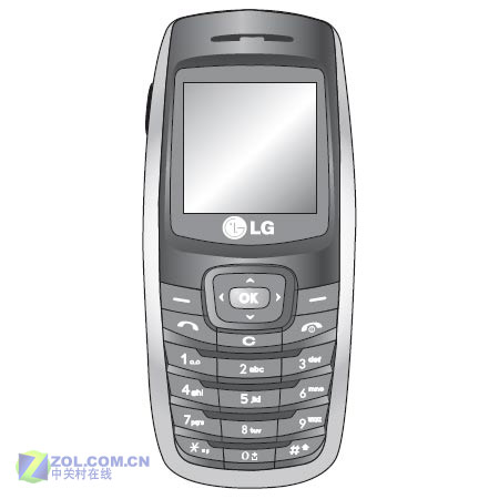 功能齐配置低 LG发布美属直板机KG112_手机