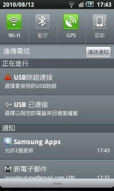 Samsung Galaxy 580