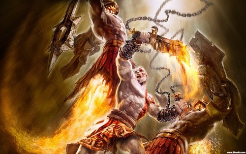 奎托斯暴力美学 《战神》系列精美壁纸