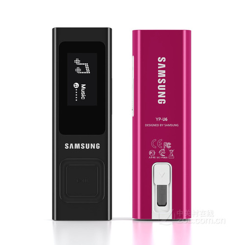 简约时尚设计 三星MP3新品YP-U6图赏 
