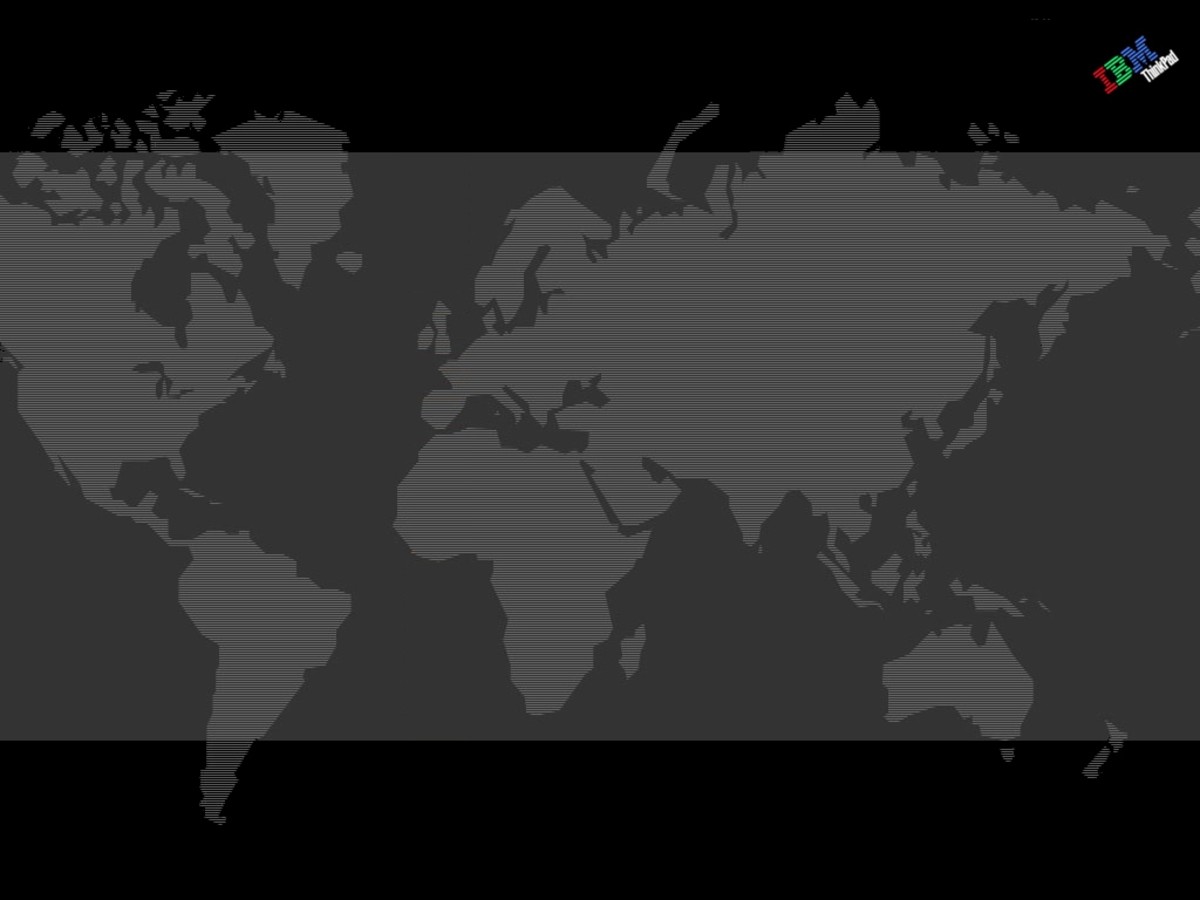 【高清图】 永恒的小黑 ibm笔记本桌面高清壁纸图9