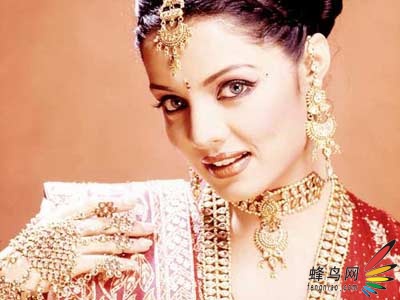 揭秘印度美女的鼻环