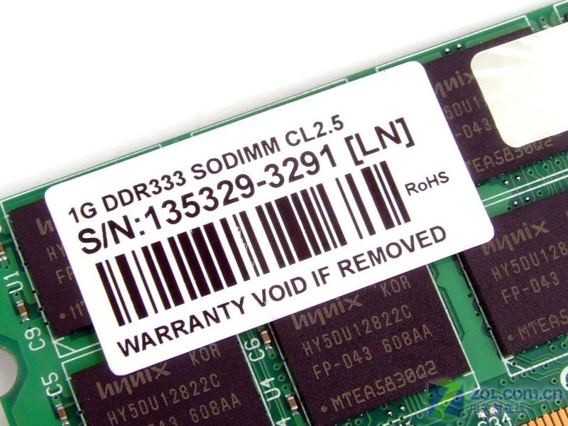 ������Transcend��1GB DDR 333���ʼǱ���ͼƬ���� ��2�� -ZOL�йش����ߵ�2��