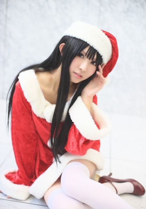 《<em>轻音少女</em>》<em>圣诞装</em>COS 7_网络游戏-中关村在