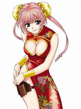 贵而不俗媚而不妖 动漫旗袍美女视觉大餐