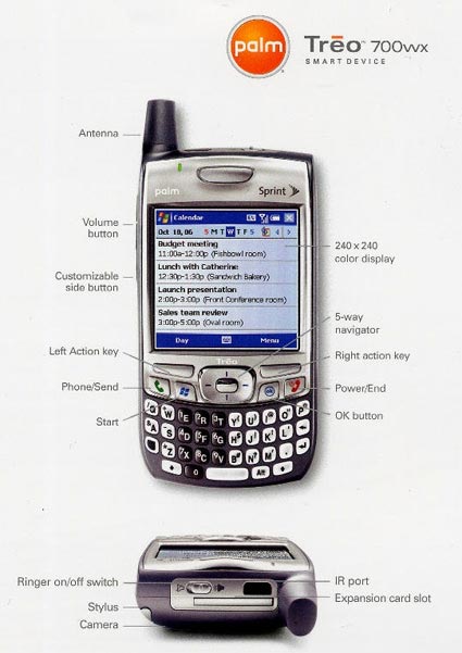 ��������� Treo 700wx����ϸ��������ͼƬ����,ͼ1-ZOL�йش����ߵ�1��