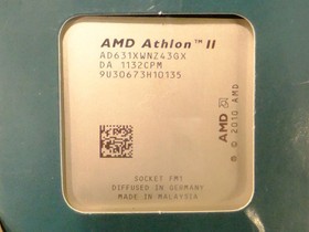AMD Athlon II X4������II�ĺˣ��͹���631 ��װCPU��Socket FM1/2.6GHz/4M��������/32����/65W��