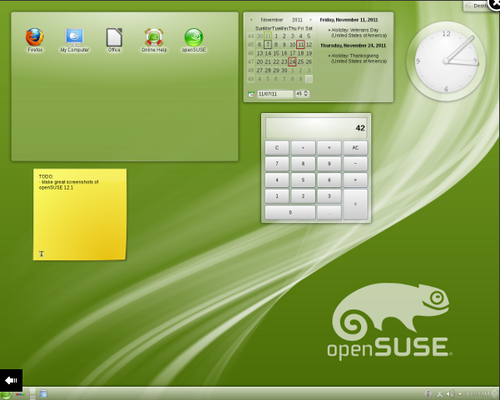 openSUSE 12.1𺳷 ĴƵ 