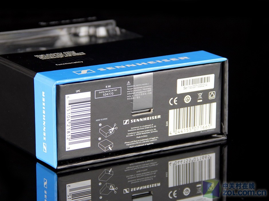 【图】千呼万唤始出来 森海IE80实物抢先曝光