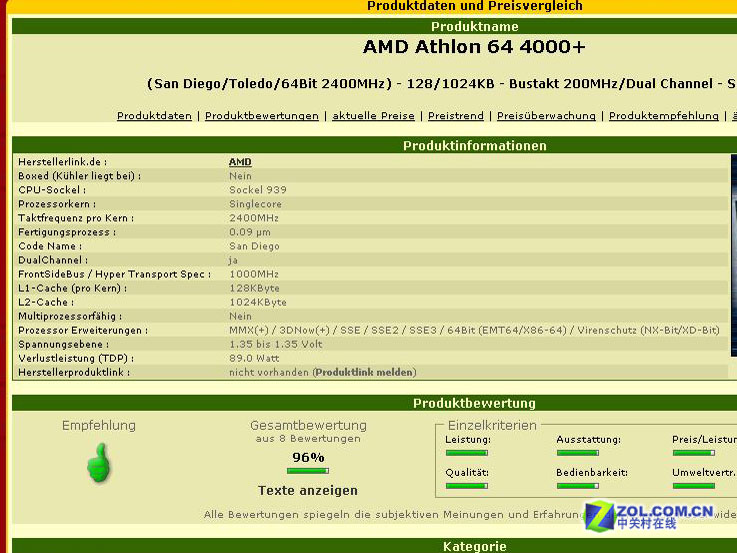AMD����64 4000+(ɢ)ͼƬ���� ��2�� -ZOL�йش����ߵ�2��