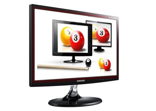 红色边框时尚设计！三星B350系列显示器超值推荐 