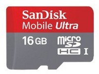 [��������]SanDisk Mobile Ultra Micro SDHC�� Class6��16GB
