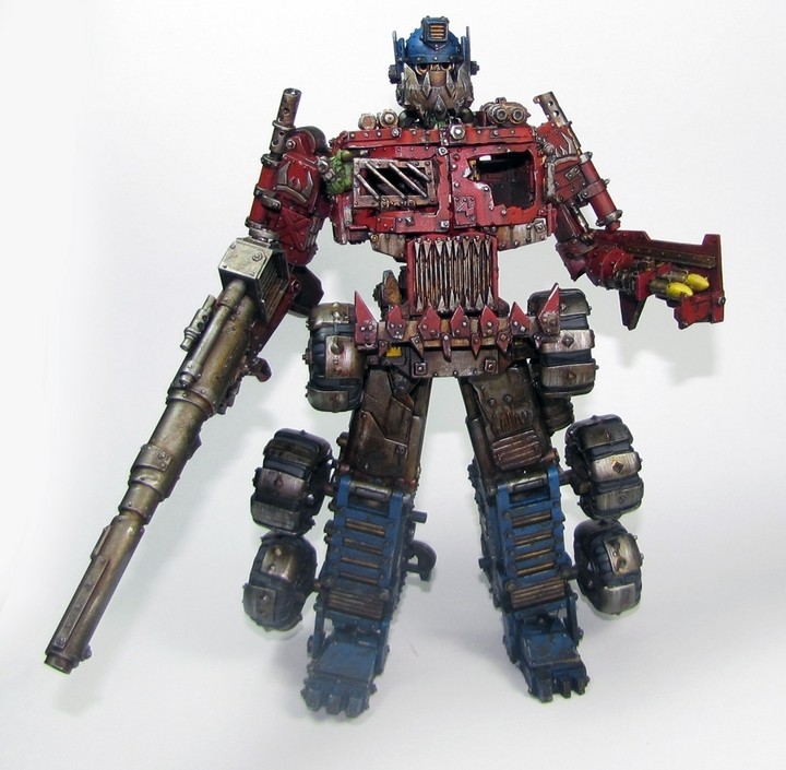 擎天柱 战锤40k兽人