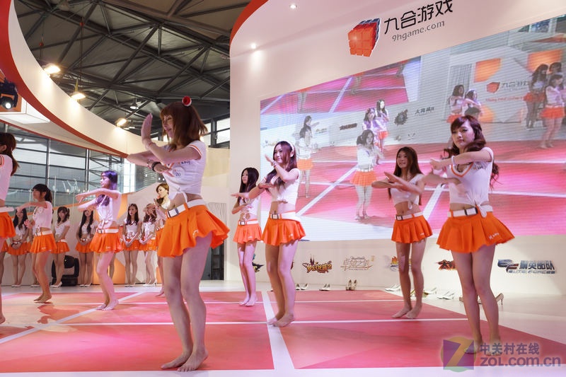 超短迷你裙 直击九合游戏展台showgirl-第5页-游