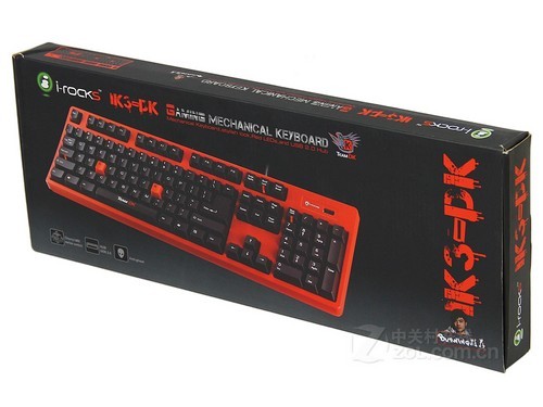 烈火战车 i-rocks IK3-DK机械键盘评测 