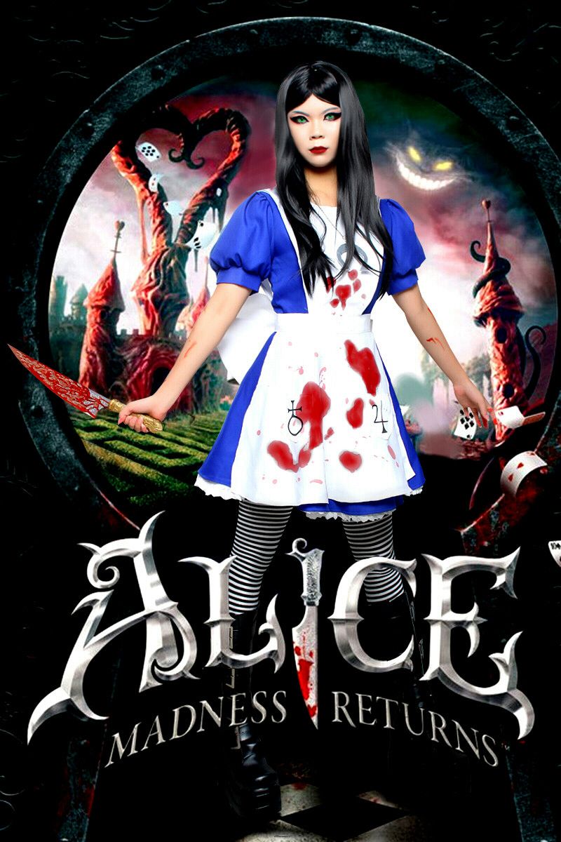 爱丽丝疯狂回归COS 考验视觉正片来了