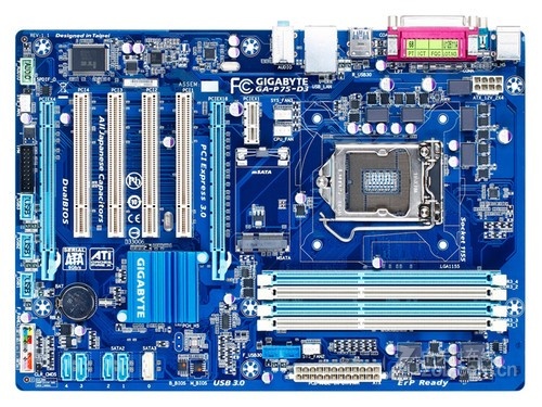 gigabyte/技嘉 p75-d3 主板 全固态大板带打印口 支持3470 包邮