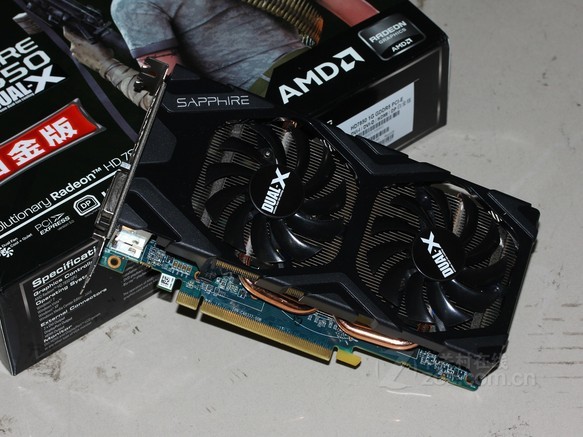 蓝宝石hd7850 1g gddr5 白金版